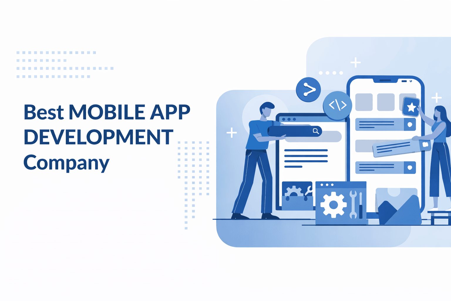 Business owner discussing strategy with a mobile app development company