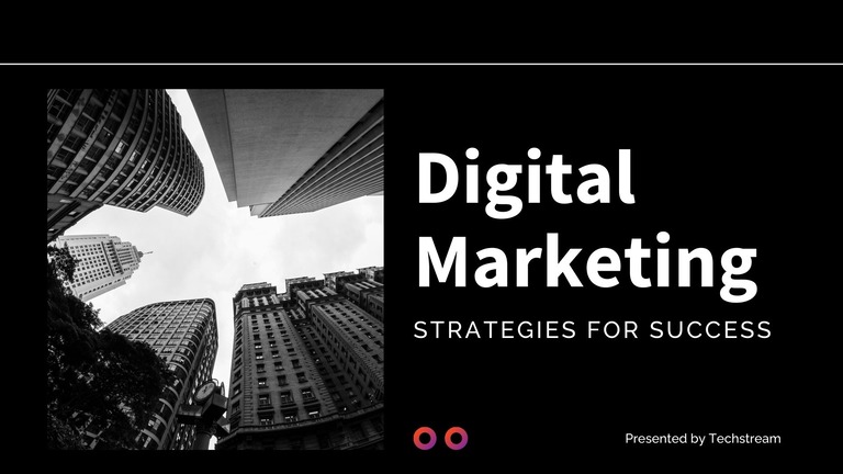 Empty digital storefront illustrating lack of organic reach